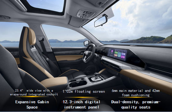 Mid Size Crossover SUV Geely Haoyue Pro 2025 New Energy Electric EV Car