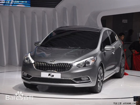 K3 Kia Subcompact Car 4 Door Sedan With High Resolution Touch Screen