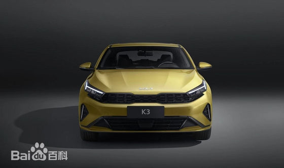 K3 Kia Subcompact Car 4 Door Sedan With High Resolution Touch Screen