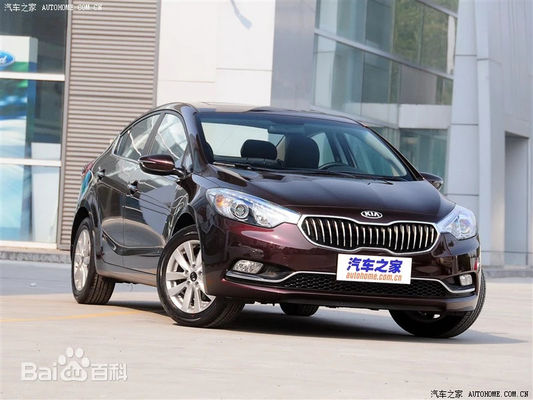 K3 Kia Subcompact Car 4 Door Sedan With High Resolution Touch Screen