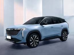 Blue Color Geely Atlas Boue Mini SUV Gasoline City Car High Speed