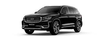 Latest Geely Manjaro 2025 SUV Car Black Color With 2.0L 4 Cylinders Engine